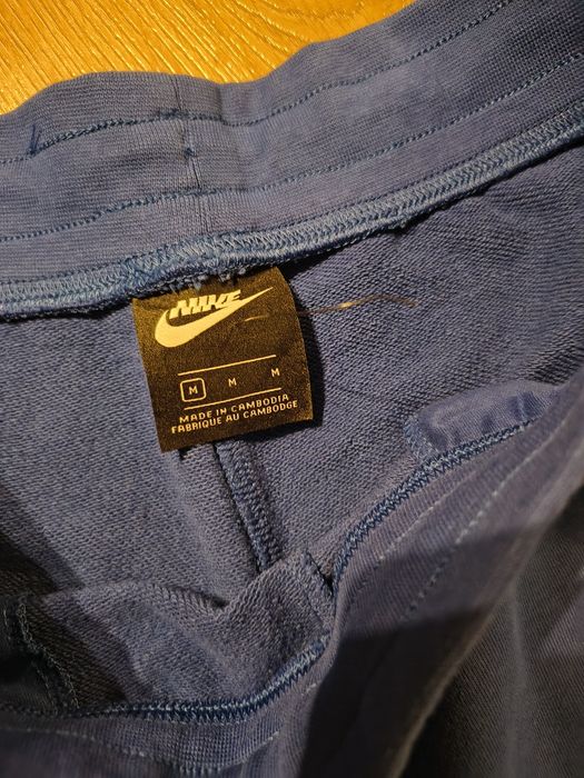 Spodnie Nike m dresowe niebieskie