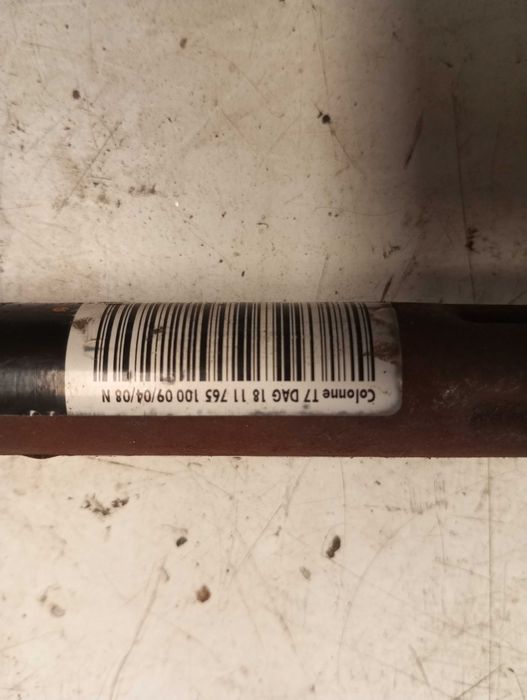 Coluna de Direção com Canhão de Ignição e Chave Peugeot 308 - Original
