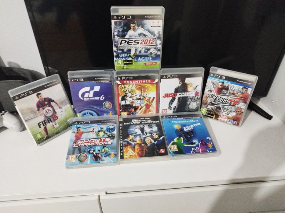 Lote 9 Jogos PS3 - Preço fixo