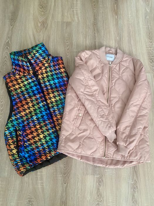 Sprzedam kurtkę i kamizelkę. Stan idealny