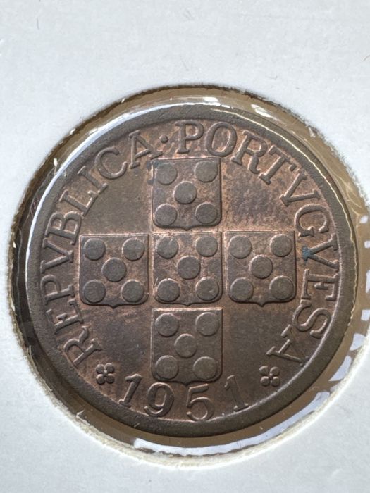 Mieda Timor 10 Avos 1951