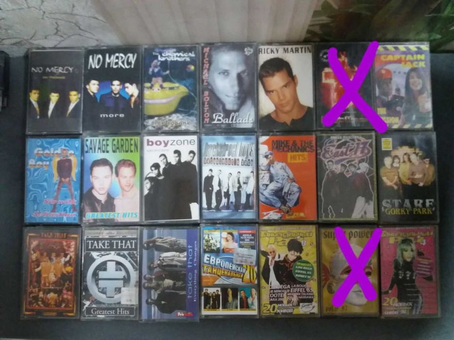 Аудиокассеты рок кассеты рок для магнитофона Классическая музыка