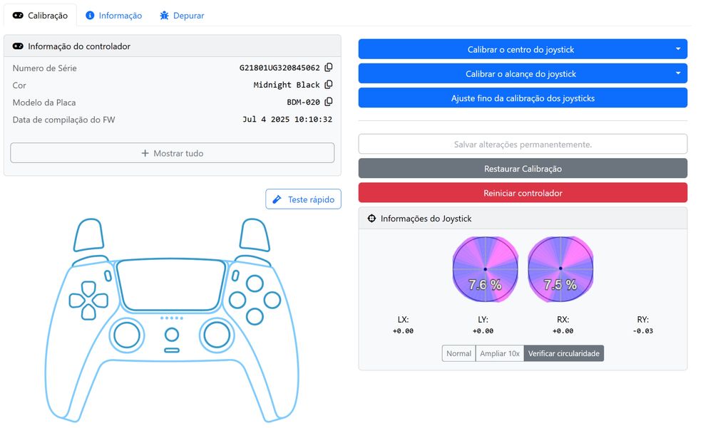 Comando PS5 ExtremeRate 4 Paddles