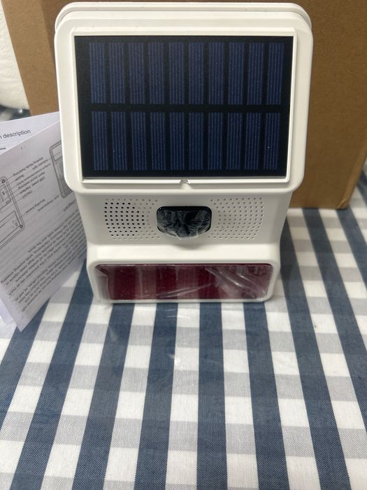 Alarme externo casa novo.