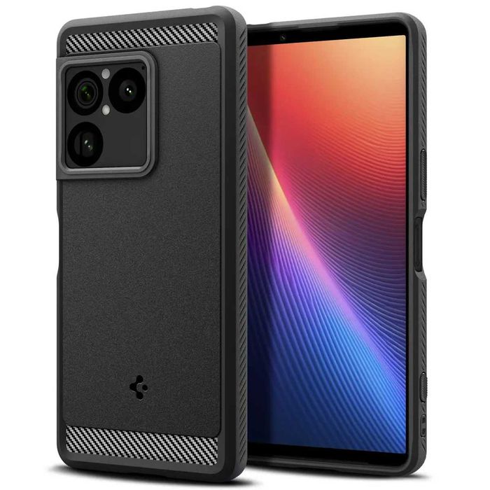 Чехол Spigen Rugged Armor для Sony Xperia 1 VIII Matte Black