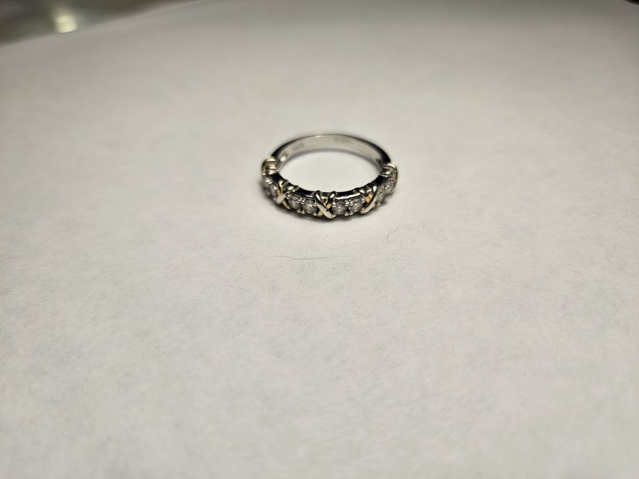 Срібні каблучки,  родоване покриття