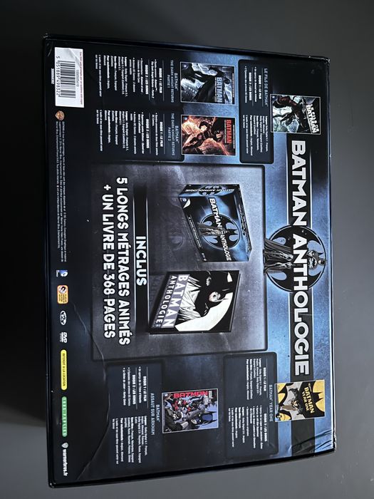 Batman anthologie komiks i 4 animowane filmy dvd