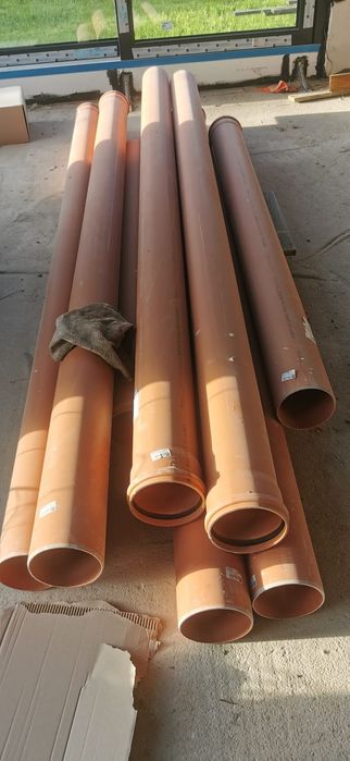 ODBIÓR OSOBISTY Rura kanalizacyjna sn4 160x3000mm kolanka łączniki