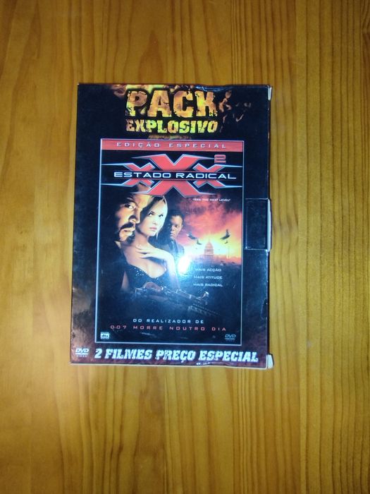 Pack explosivo de filmes Sahara e Estado Radical