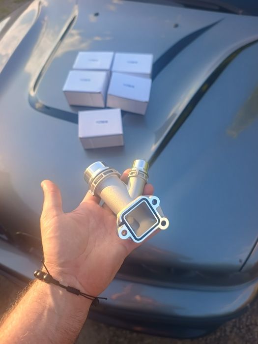 Алюмінієвий фланець системи охолодження М57 та  М47 111122247744 11127806196