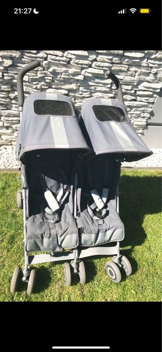 Maclaren techno twin . Wózek bliźniaczy