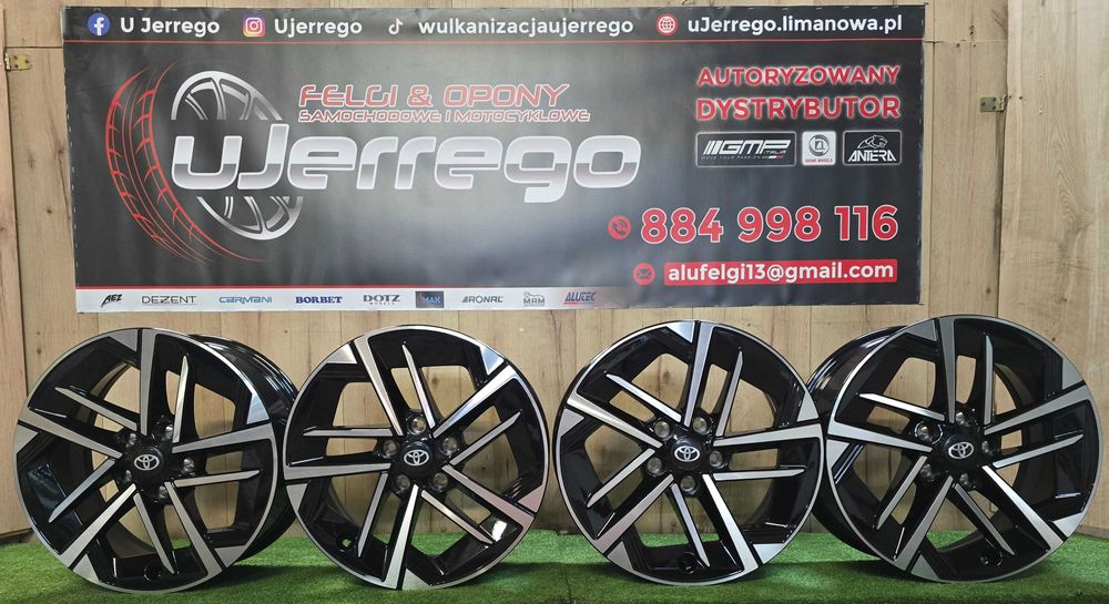 NOWE ALUFELGI TOYOTA 17x5x114,3 -Auris,Corolla,Mirai,Prius,Yaris Cross