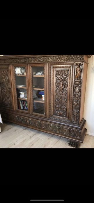 Szafa Bibloteczka 2,65cm szeroka Antyk ze Szwajcarii