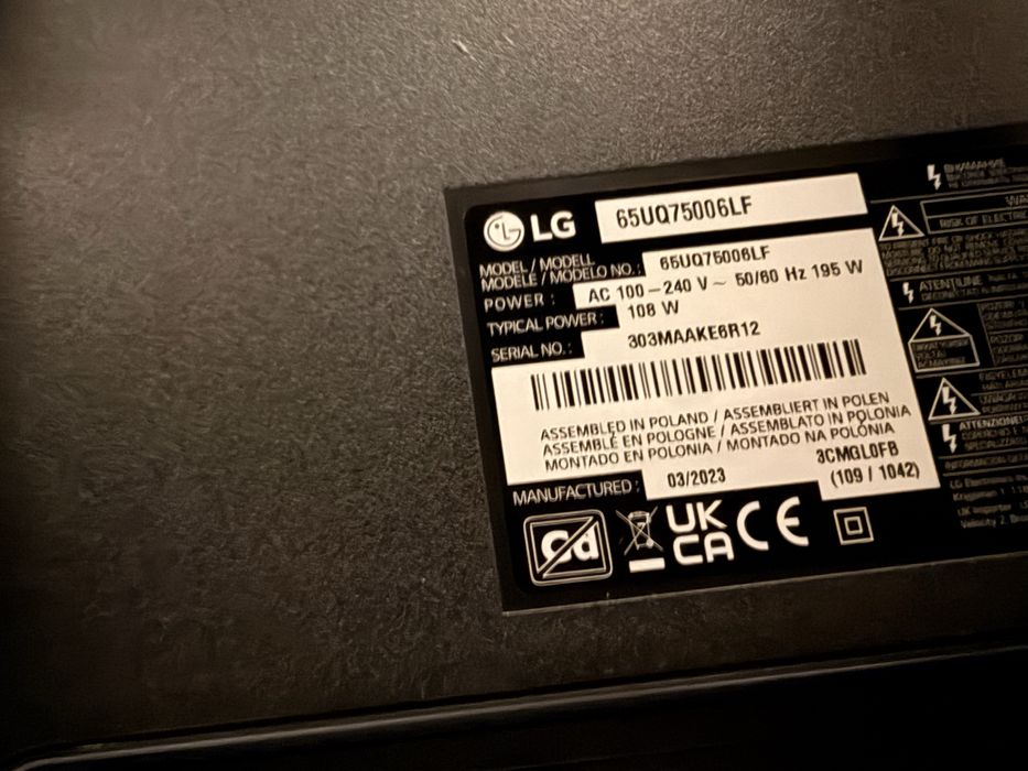 Smart Tv LG - 65 Polegadas