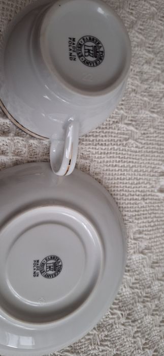 Porcelanowy serwis kawowy Książ