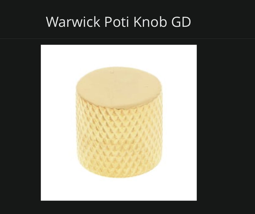 Knobs Warwick novos