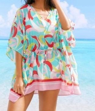 B.P.C Tunika plażowa wielokolorowa ^36/38