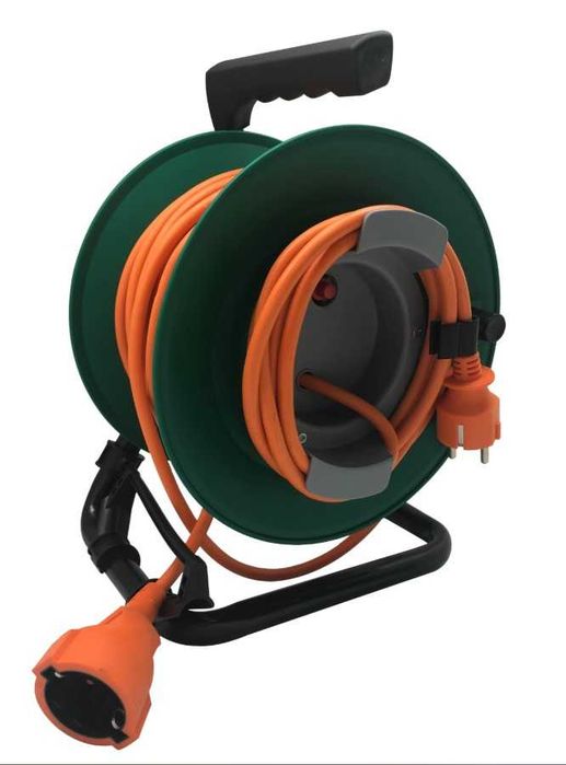 Enrolador LEXMAN 1 TOMADA VVF 3G1.5 40M