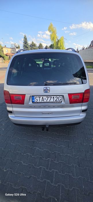 SEAT ALHAMBRA 1.9TDI 2006r 7 osobowy HAK Webasto Sprzedam Sląsk Polecam