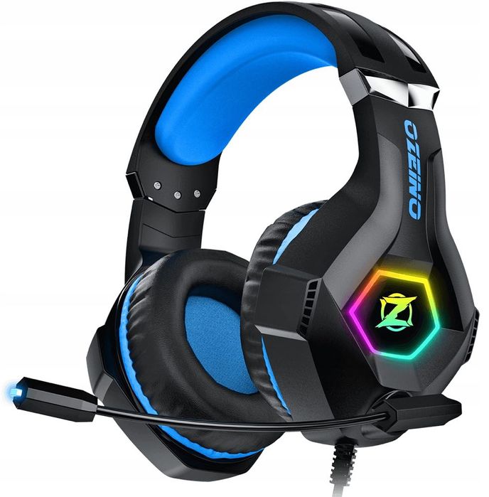 Słuchawki Gamingowe z mikrofonem przewodowe ZW1