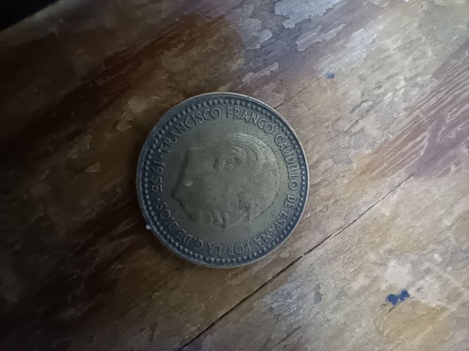 Moedas 5 pesetas Franco ( 53/57/66)