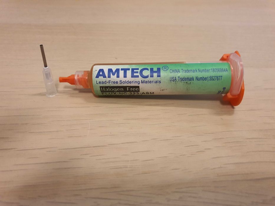 AMTECH NC-223-ASM Topnik Lutowniczy 10 ml SMD Bezołowiowy + igła