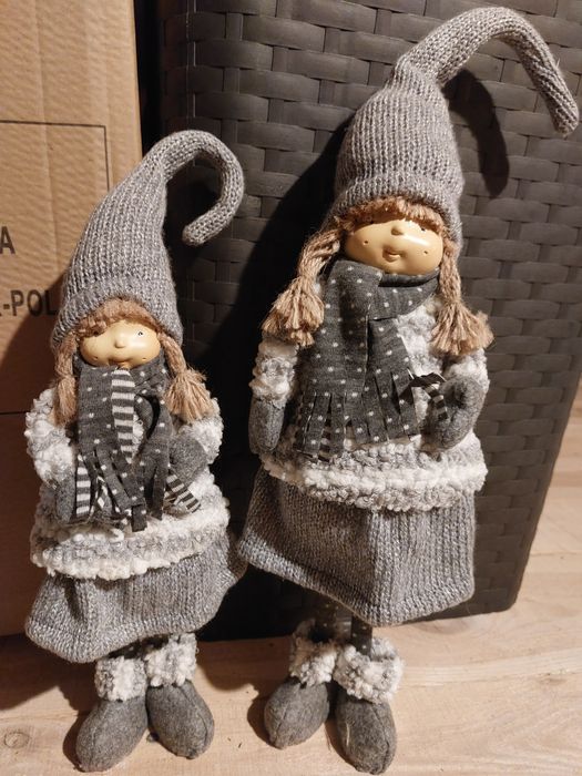 Lalki świąteczne parka