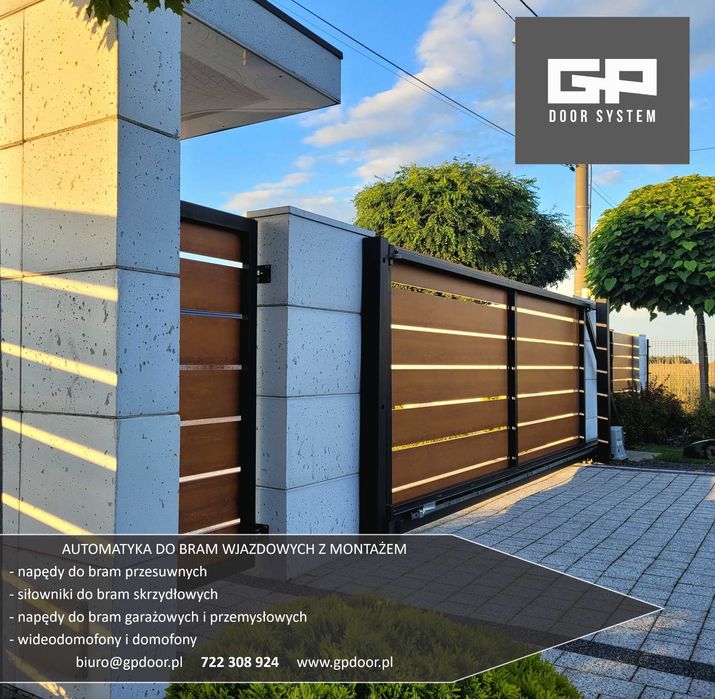 Montaż sprzedaż naprawa bram garażowych, automatyki do bram wjazdowych