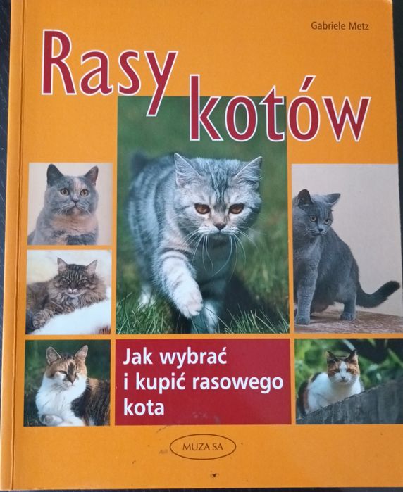 Książka " Rasy kotów "