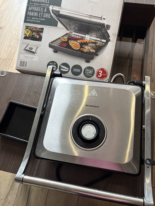 Grill elektryczny kontaktowy panini