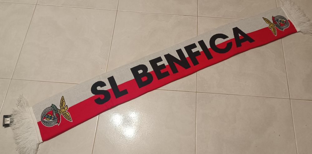 Cachecol do Benfica novo com etiqueta