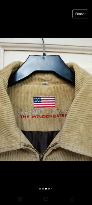 Casaco bombazine da marca gant