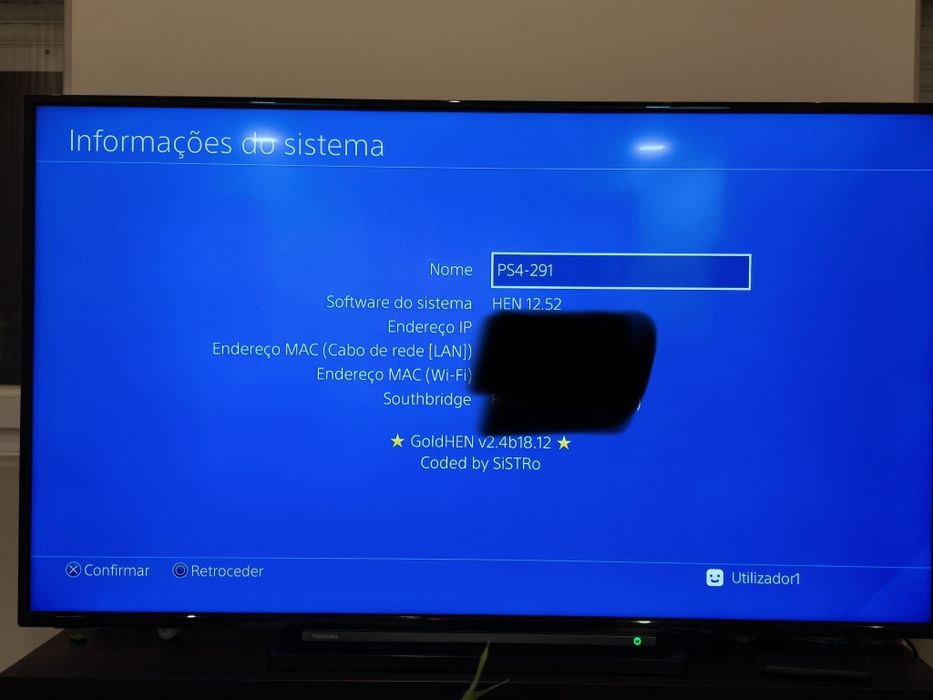 PlayStation 4 Pro Branca Desbloqueada HEN 12.52C/Comando