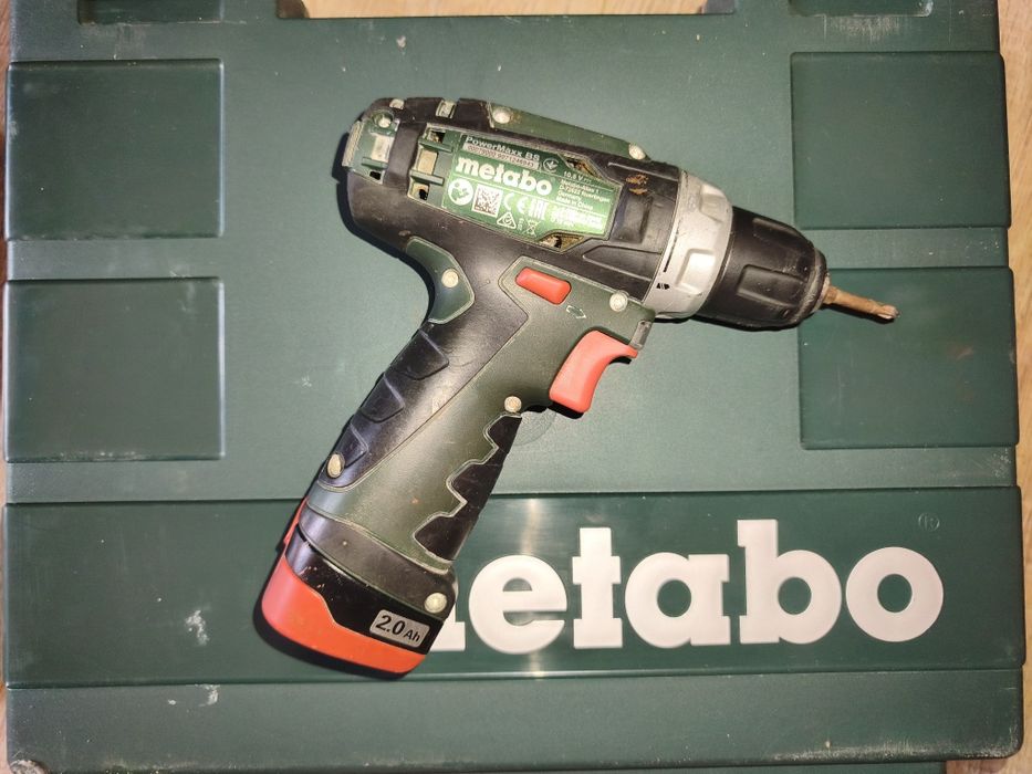 Аккумуляторный шуруповерт Metabo PowerMaxx BS Basic (10.8V) + кейс