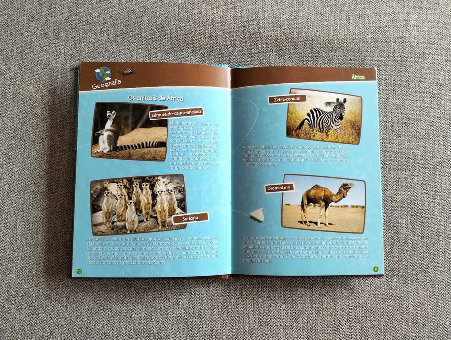 Livro Juvenil de Geografia "África"