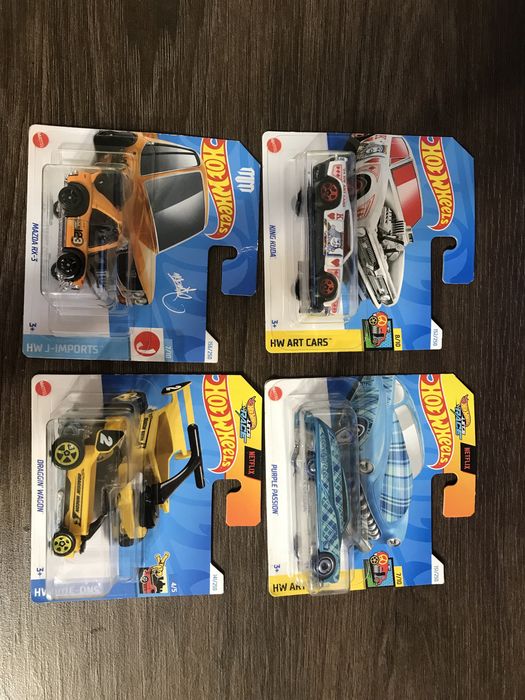 Hotwheels машинки 1:64