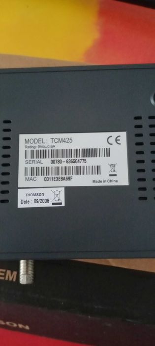 Modem TCM425 Thomson
