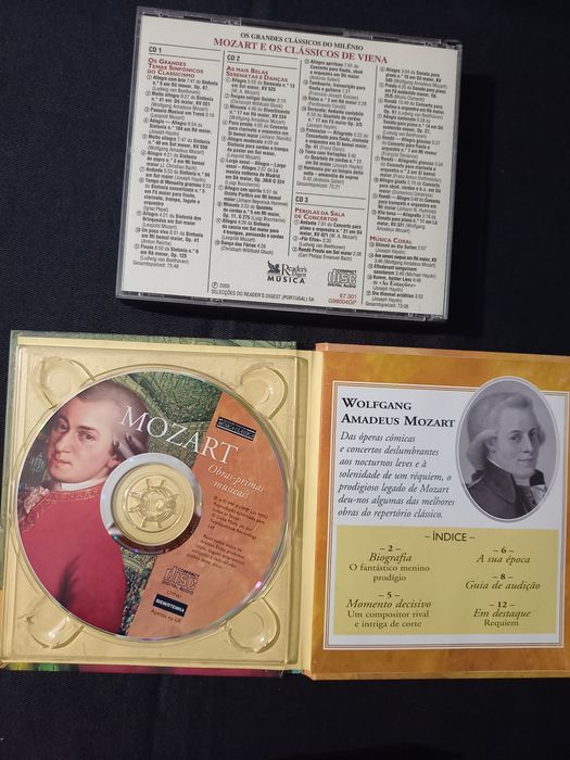 Conjunto de cds Música Clássica
