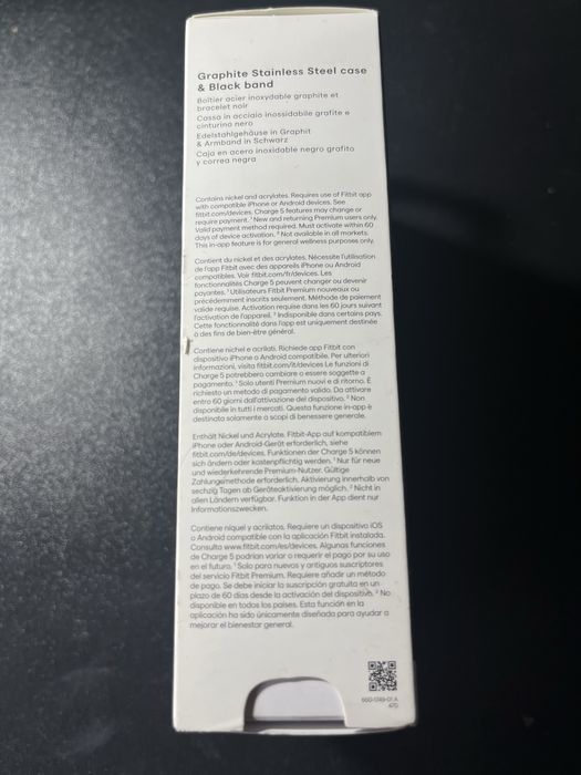 Zegarek sportowy Fitbit charge 5 NOWY!