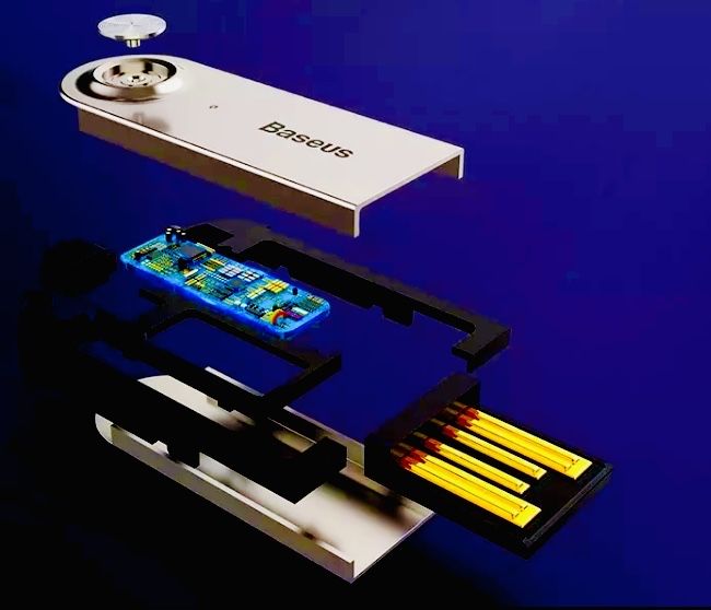 Odbiornik Adapter Bluetooth Baseus AUX Wielofunkcyjny *okazja*