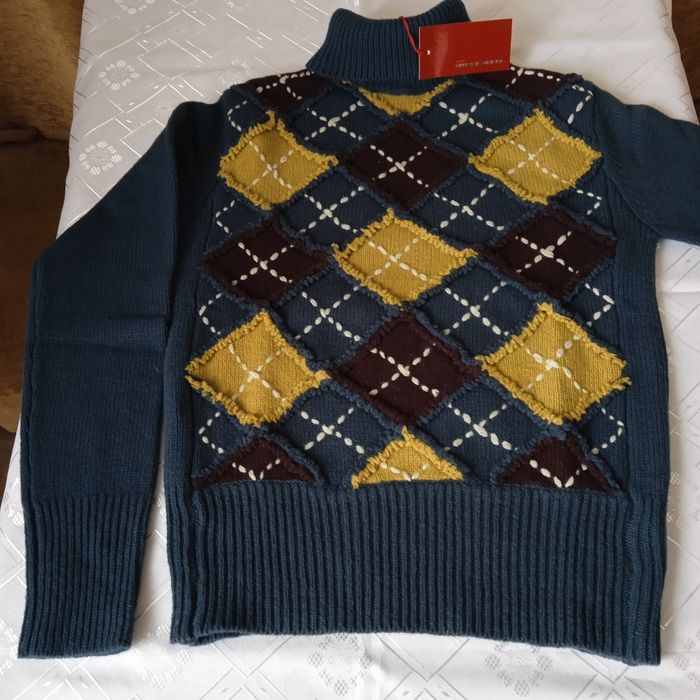 80% wełna 20% nylon Golf r M Nowy z metką