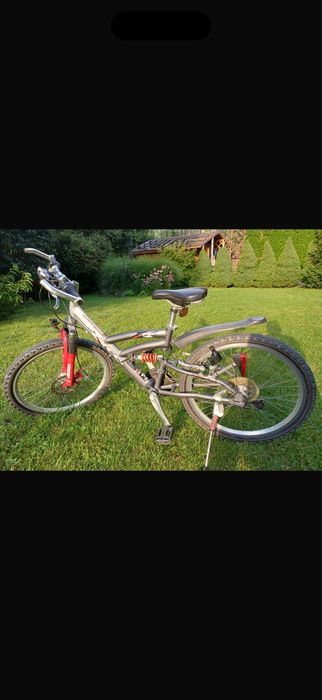 Rower dzoeciecy 24 cale amortyzatory