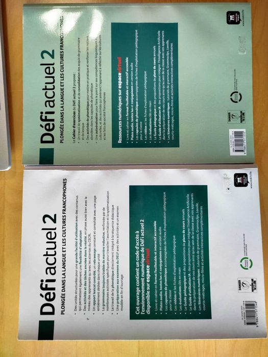 Pack Défi Actuel 2 (A2) 2026 – Livre de l'élève + Cahier d'exercices