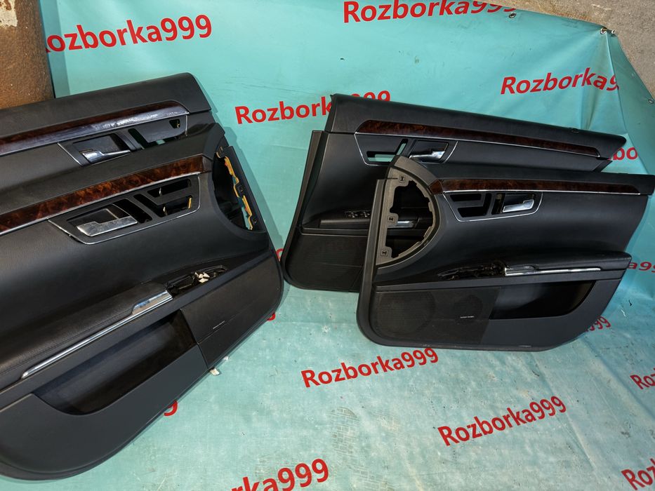 Карта двери Mercedes w221 обшивка дверей S221