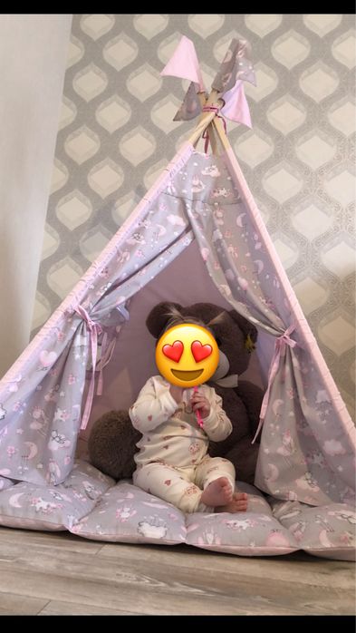 вігвам для дівчинки, дитячий будинок.