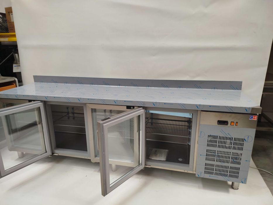 Bancada refrigerada 4 portas Vidro – NOVA