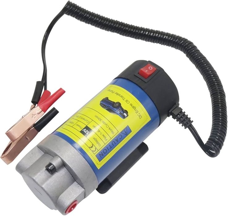 Pompka 12v 100W do pompowania Oleju paliwa transferu oleju