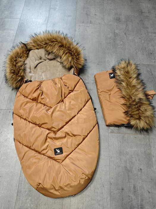 Śpiworek Moose cottonmoose+ mufka
