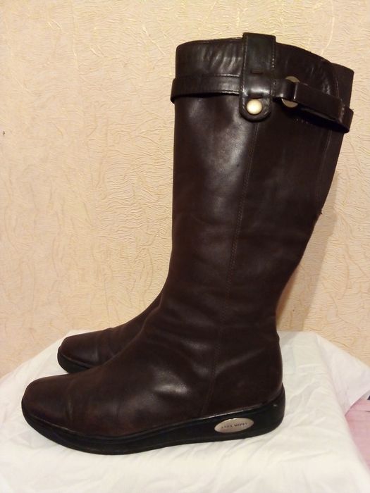 Кожаные женские сапожки Тайланд р. 39