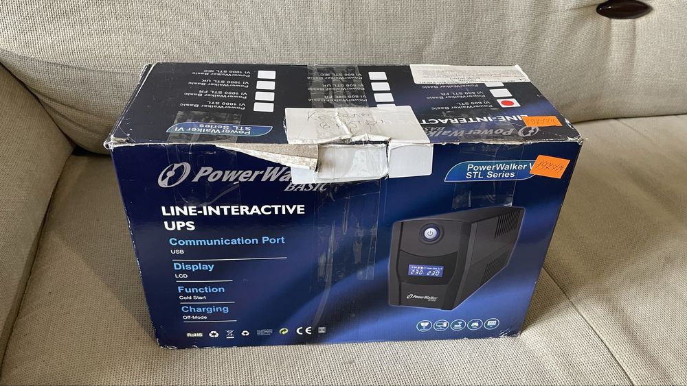 ДБЖ PowerWalker Basic VI 600 STL